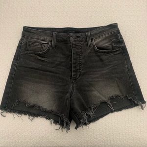 JOE’S High Waist Cutoff Denim Shorts